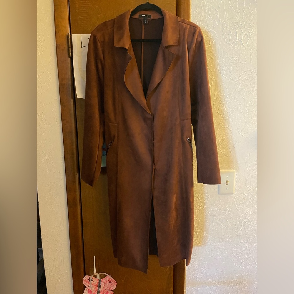 Gorgeous Torrid Trench Coat